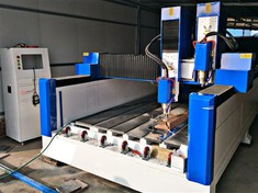 Routeur CNC à pierre multiples